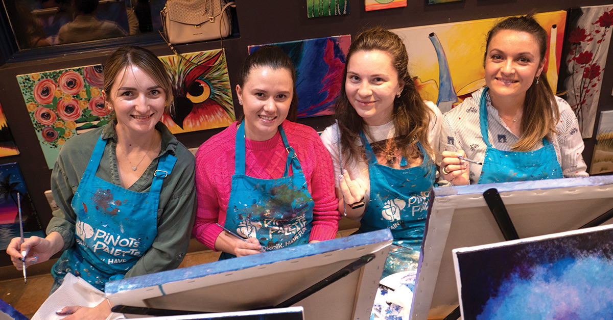 Unleash Your Inner Artist: No Experience Needed Paint and Sip Classes